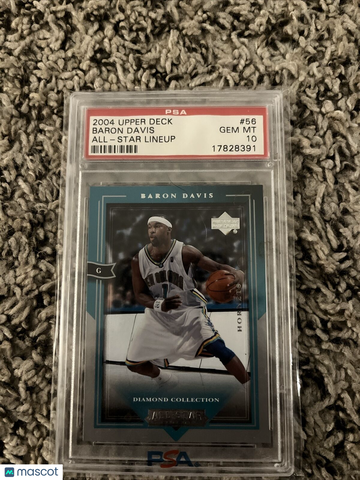Baron Davis 2004 Upper Deck, Psa 10