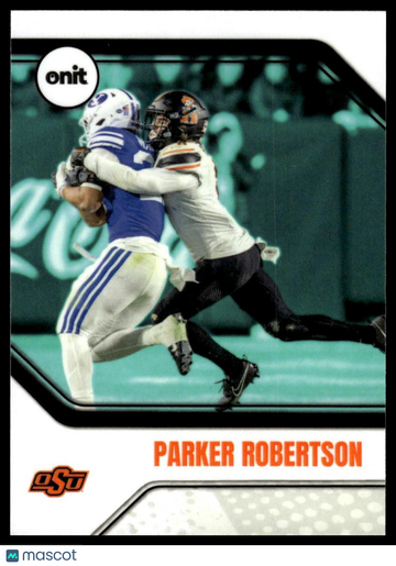2025 ONIT Athlete Oklahoma State Cowboys Parker Robertson #P-4 Teal