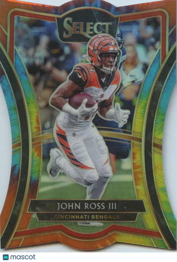 John Ross 2019 Tie-Dye Prizm Cincinnati Bengals
