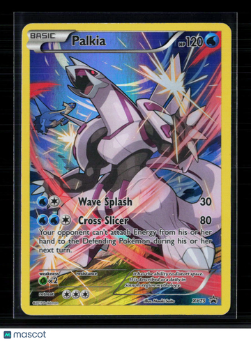 XY Palkia Holo Black Star Promo FA #XY75