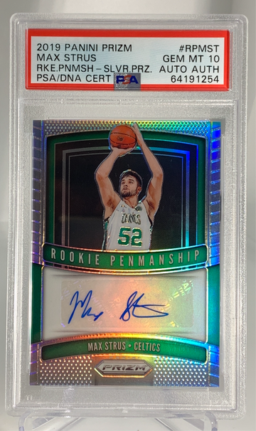 2019 Panini Auto Silver Prizm Max Strus PSA 10 GEM MINT #64191254