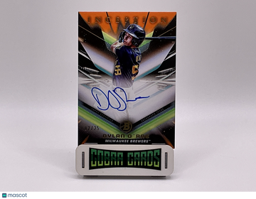 2023 Bowman Inception Dylan O' Rae #BPA-DO Orange /25 Autograph