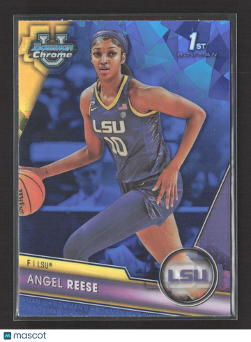 2024 Bowman Chrome University Angel Reese #49 1st Bowman