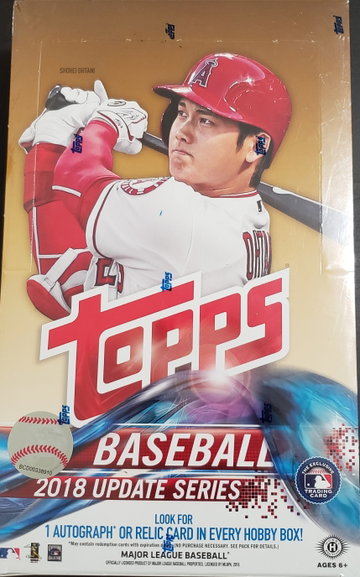 2018 TOPPS UPDATE HOBBY BOX