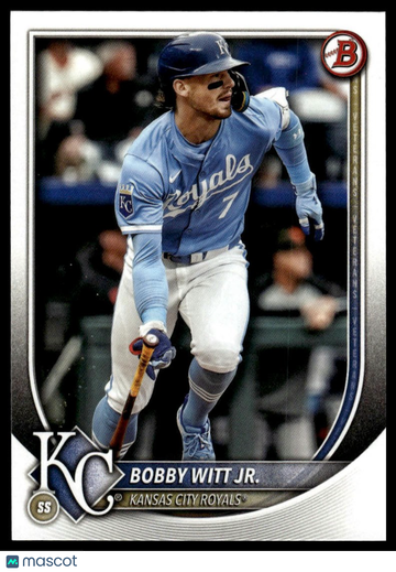 2025 Bowman Bobby Witt Jr. #7