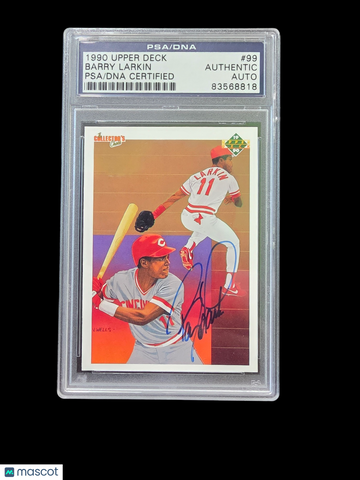1990 Barry Larkin PSA A Auto A