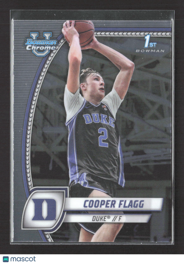 2025 Bowman Chrome University Cooper Flagg #16 1st Bowman