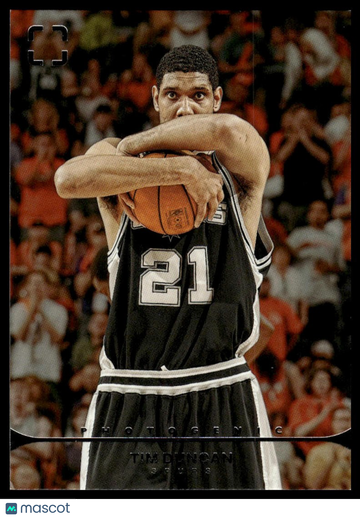 2021-22 Panini Photogenic Tim Duncan #46 Silver