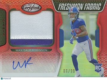 2022 Wandale Robinson Patch Rookie Panini Authentic