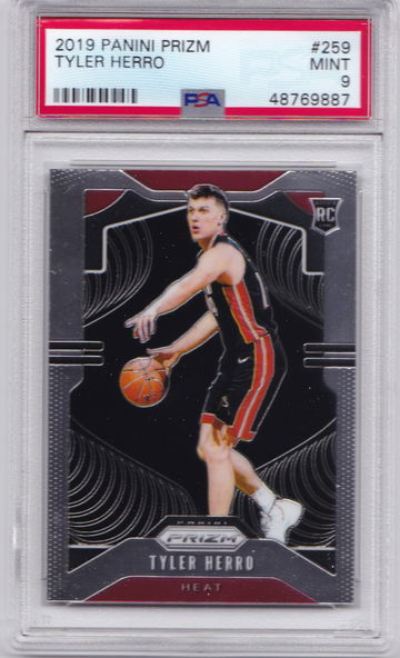 Tyler Herro 2019 Prizm PSA 9