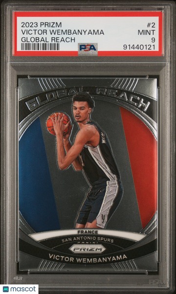 2023 Panini Prizm Global Reach Victor Wembanyama #2