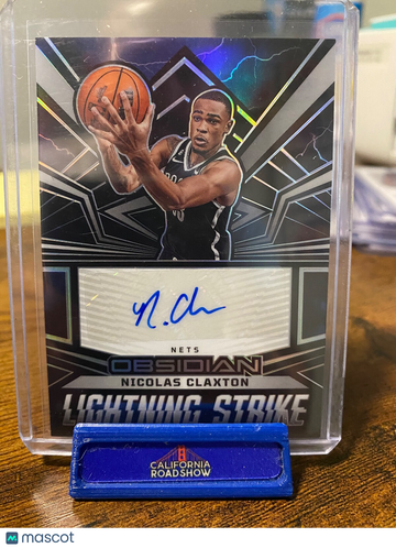 2022 Obsidian Nicolas Claxton #LS-NNB Panini Authentic