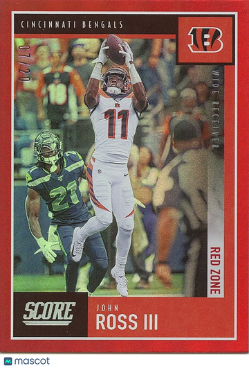 John Ross 2020 Score Base Set Score Cincinnati Bengals