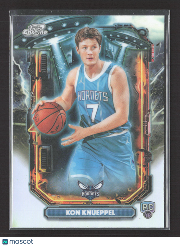 2026 Topps Chrome Basketball Kon Knueppel #ET-14 Refractor RC