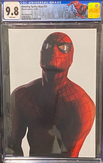 Amazing Spider-Man 50 Alex ross Virgin