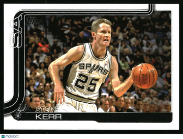 2025-26 Topps Steve Kerr #267 San Antonio Spurs