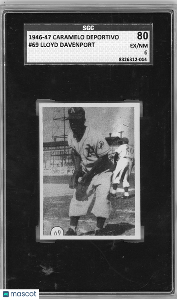 1946 Caramelo Deportivo Lloyd Davenport #69 SGC 6