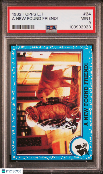 1982 Topps E.T. A New Found Friend! #24 PSA 9