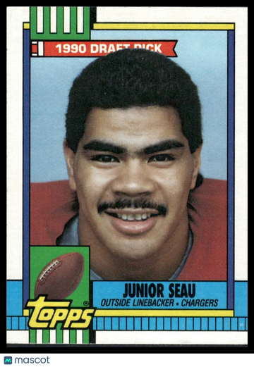 1990 Topps Junior Seau #381 RC