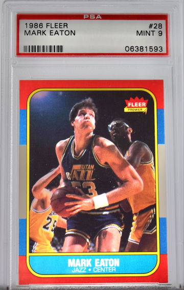 1986 Mark Eaton Fleer