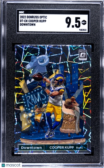 2022 Donruss Optic Cooper Kupp #DT-CK Downtown SGC 9.5