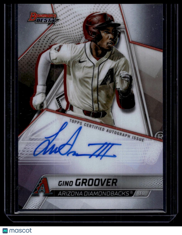 2025 Bowman's Best Gino Groover #B25-GG Best of 2025 Autographs