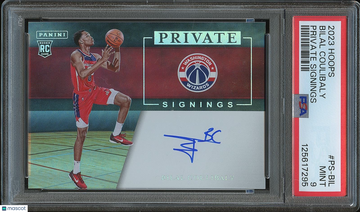 2023 Bilal Coulibaly Rookie PSA 9 Panini Authentic