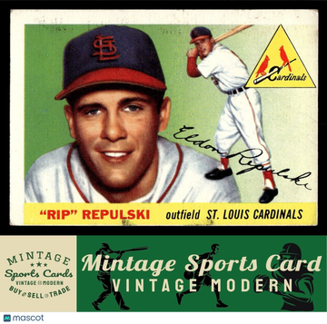 1955 Topps Rip Repulski #55