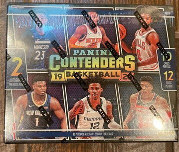 2019 Contenders Basketball Hobby Box