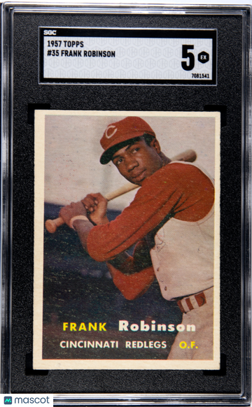 1957 Topps Frank Robinson #35 SGC 5
