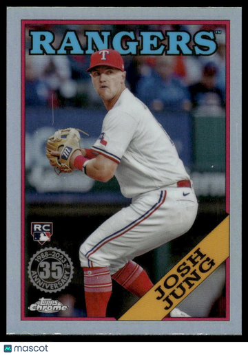 2023 Topps Chrome Update Josh Jung #88CU-16 1988 Topps Baseball