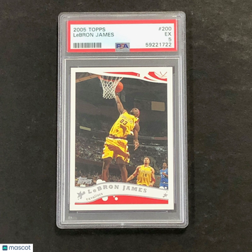 2005 Topps LeBron James #200 PSA 5