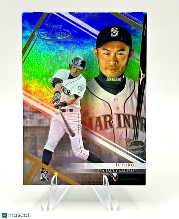 2021 Topps Gold Label Class 1 Parallel #53 Ichiro Suzuki Seattle Mariners Baseball Card