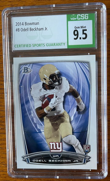 2014 Bowman Odell Beckham Jr.