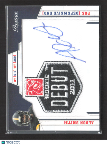 2011 Panini Prestige Aldon Smith #2 Rookie Debut 2011 Patch