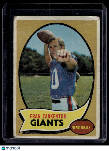 1970 Topps Fran Tarkenton #80