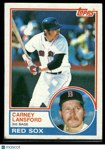 1983 Topps Carney Lansford #523
