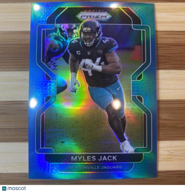 🔥2021 Prizm - Myles Jack - Light Blue Prizm - Pittsburgh Steelers