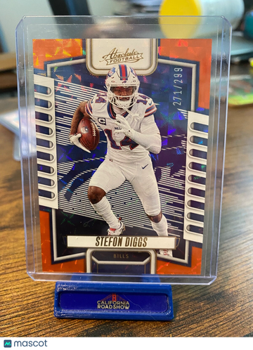 2023 Absolute Stefon Diggs #66 Mosaic Parallel/Variety