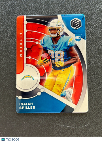 2022 Panini Elements Isaiah Spiller Rookie