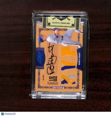 2008 Playoff Prime Cuts Robin Yount #21 Patch