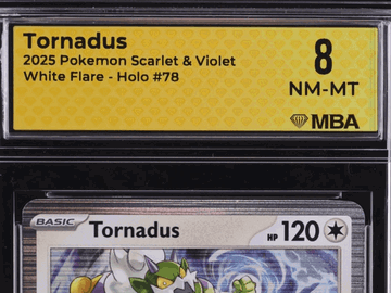 2025 Pokemon Scarlet & Violet White Flare Tornadus Holo MBA 8 #78