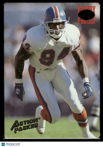1994 Action Packed Shannon Sharpe #FF24 Fantasy Forecast