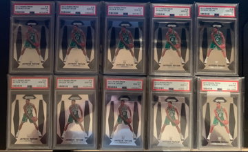(10x) Jayson Tatum 2017 Prizm PSA 10