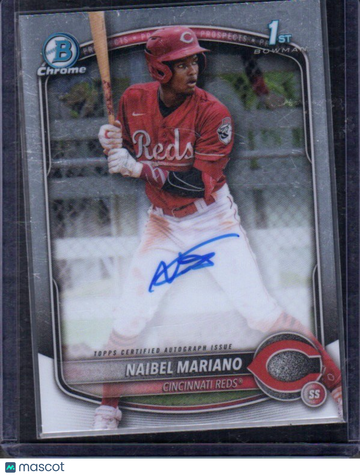 2025 Bowman Naibel Mariano #CPA-NM Chrome Prospects Autographs AU