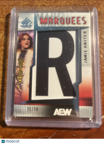 2025 Sp Game Used Aew Jamie Hayter Relic Short Print