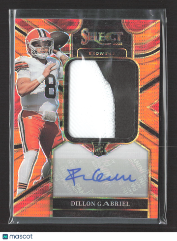 2026 Panini Select Prizm Dillon Gabriel #JRS-DGL /45 Patch RC Jumbo Rookie Signature Swatches