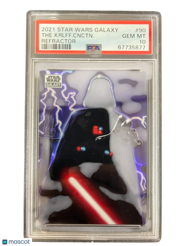 2021 Topps Chrome Star Wars Galaxy The Krlff. Cnctn. #90 PSA 10