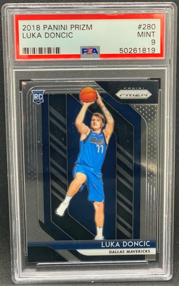 Luka Doncic 2018 Panini Prizm PSA 9