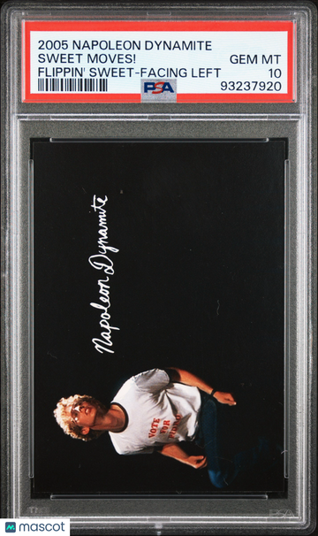2005 Neca Napoleon Dynamite Flippin' Sweet Sweet Moves! PSA 10